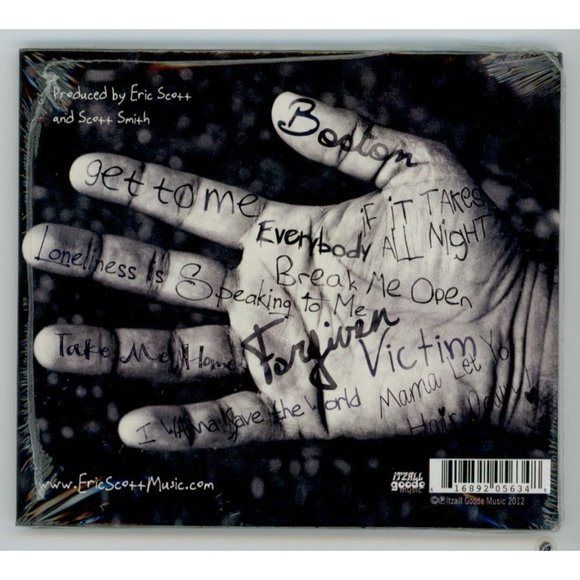 ERIC SCOTT WHERE THE WATER RUNS DEEPEST CD, 12 TRACKS, ©2012, Itzall Goode Music - Picture 2 of 2